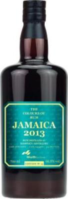 The Colours of Rum 2013 Hampden Jamaica Wealth Solutions 10yo 66.8% 700ml