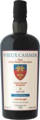 Velier Vieux Casimir 2015 First Release LMDW Exclusive Cask Strength 8yo 53.6% 700ml
