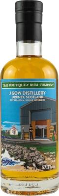 That Boutique-y Rum Company J Gow Batch No.1 2yo 57.2% 500ml