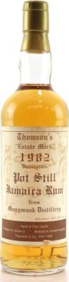 Thomson & Company 1982 Jamaica 11yo 46% 700ml