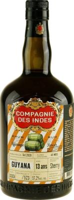 Compagnie des Indes Guyana 13yo 57.2% 700ml