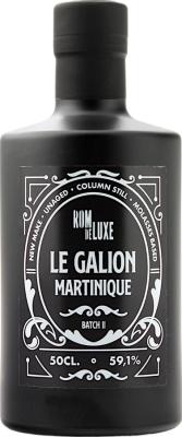 Rom De Luxe Le Galion Martinique Batch II 59.1% 500ml