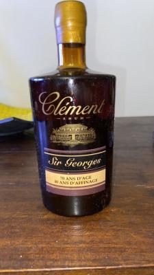 Clement Sir Georges 70 Ans D''Age 40 Ans D' Affinage 42% 500ml