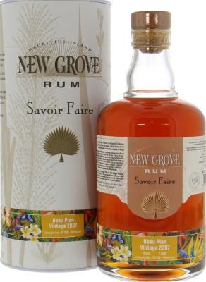 New Grove 2007 Savoir Faire Beau Plan 13yo 45% 700ml