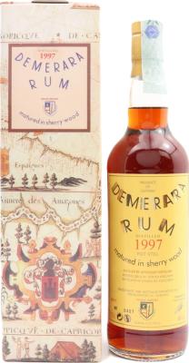 Moon Import 1997 Demerara Sherry Wood 15yo 46% 700ml
