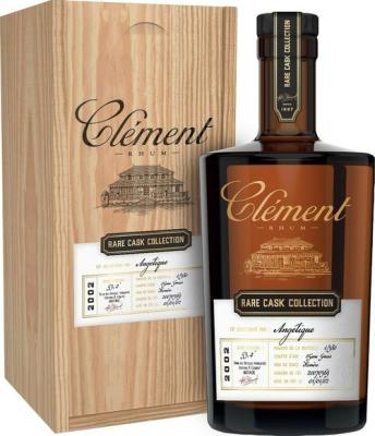 Clement 2002 Rare Cask Collection Angelique 15yo 53.4% 500ml