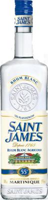 Saint James Rhum White Agricole 55% 1000ml