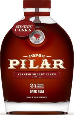 Papas Pilar Sherry Finished Rum 24yo 43% 700ml