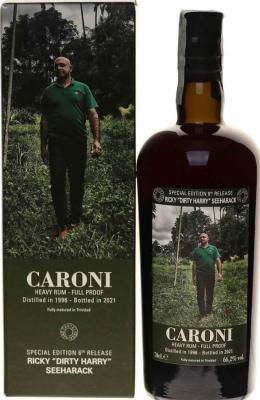 Velier Caroni 1996 Employees Edition 6th Release Ricky Dirty Harry Seeharack 66.2% 700ml