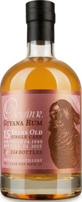 Origin R. 1999 Uitvlugt Guyana Uitvlugt 15yo 52% 700ml