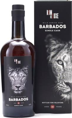 Rom De Luxe 2005 Barbados Wild Series 16yo 63% 700ml