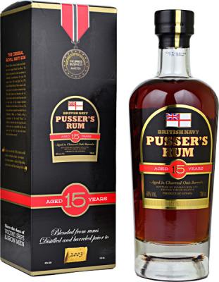 Pussers 2003 British Navy 15yo 40% 700ml