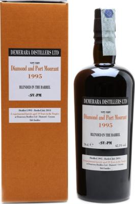 Velier Demerara 1995 Diamond and Port Mourant <SV> PM Guyana 19yo 62.1% 700ml