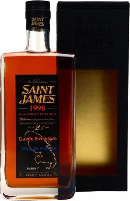 Saint James 1998 Cuvee Exclusive 21yo 43% 700ml