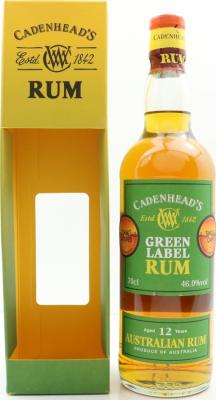 Cadenhead's Green Label 12yo 46% 700ml