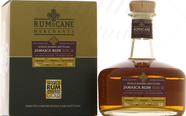 Rum & Cane Jamaica Monymusk XO 21yo 51% 700ml
