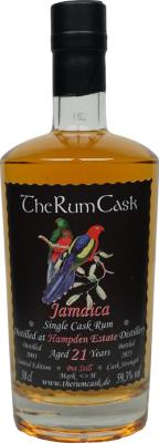 The Rum Cask 2001 Hampden 21yo 59.3% 500ml