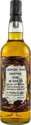 Thompson Bros 2000 Long Pond Jamaica 22yo 51.1% 700ml