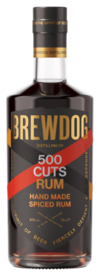 Brewdog Distilling Co 500 Cuts Hand Made Spiced 40% 700ml