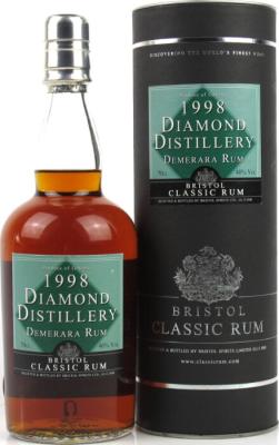 Bristol Classic 1998 Diamond Demerara 13yo 40% 700ml