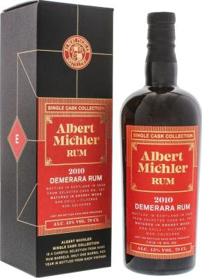 Albert Michler Demerara 2010 Single Cask GB 45% 700ml