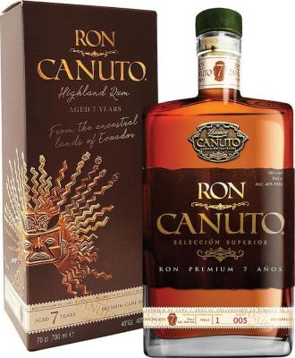 Ron Canuto Zhumir Ecuador Seleccion Superior 7yo 40% 700ml