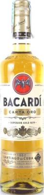Bacardi Carta Oro Puerto Rico 40% 750ml