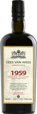 Trelawny Rum 1959 Cees Van Wees Hampden 71.9% 700ml