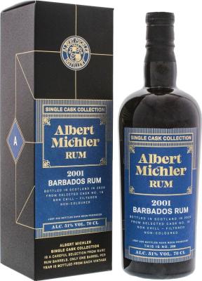 Albert Michler Barbados 2001 Single Cask7 GB 51% 700ml