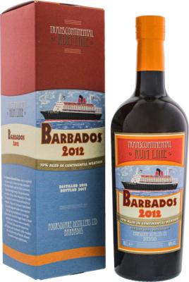 Transcontinental Rum Line 2012 Barbados Line #14 5yo 46% 700ml