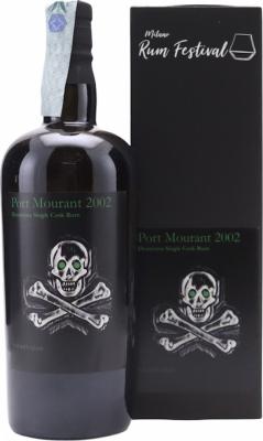 RomDeLuxe 2002 Port Mourant Demerara Milano Rum Festival Edward England Single Cask 17yo 57.2% 700ml