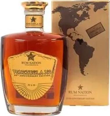 Rum Nation Venezuela XO 25th Anniversary 43% 700ml