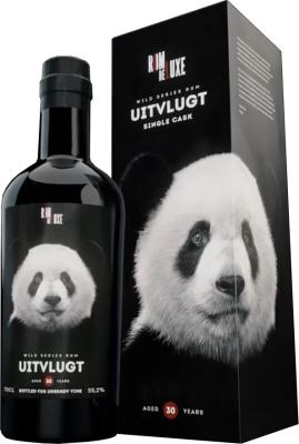 RomDeLuxe 1990 Uitvlugt Wild Nature Series The Bear Collection no.1 Panda For Uhrskov Vine 30yo 55.2% 700ml