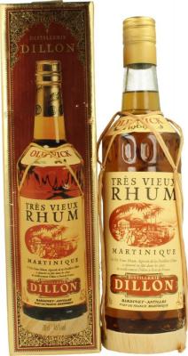 Dillon 1969 Martinique Tres Vieux Rhum 45% 700ml