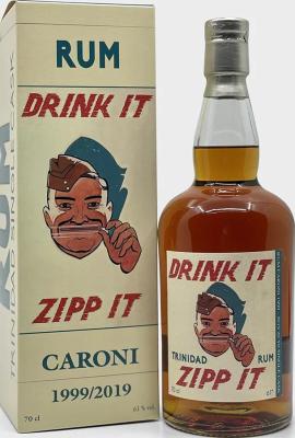 Corman Collins 1999 Drink it Zipp it 20yo 61% 700ml