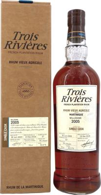 Trois Rivieres 2005 Single Cask 13yo 42% 700ml