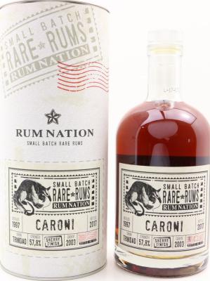 Rum Nation 1997 Caroni 20yo 57.8% 700ml