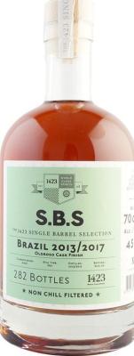 S.B.S 2013 2017 Brazil Oloroso Cask Finish 45% 700ml