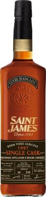 Saint James 1997 Single Cask 15yo 42.7% 700ml