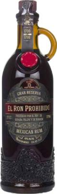 El Ron Prohibido Gran Reserva Mexican Rum 15yo 40% 700ml