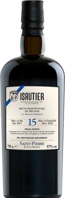 Velier 2007 Isautier Saint-Pierre Small Batch LMDW Exclusive Cask #36 15yo 57% 700ml