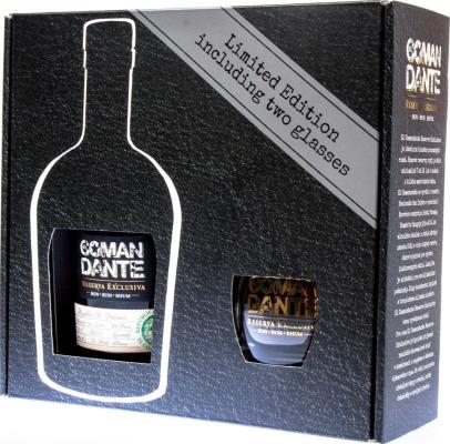 Rum El Comandante Reserva Exclusiva Giftbox With Glasses 18yo 40% 700ml