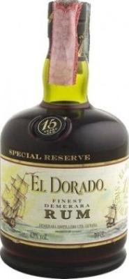 El Dorado Finest Demerara 15yo 43% 700ml