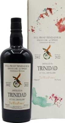 The Wild Parrot 2002 TDL Distillery Trinidad WP02621 20yo 59.1% 700ml