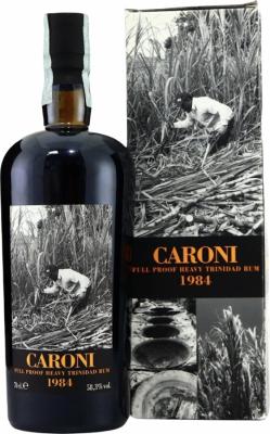 Velier Caroni 1984 Full Proof Heavy Trinidad 24yo 58.3% 700ml