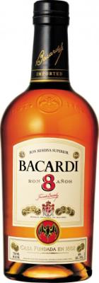 Bacardi Reserva Superior 8yo 40% 700ml