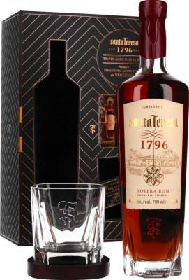 Santa Teresa 1796 Giftbox with Glass 40% 700ml