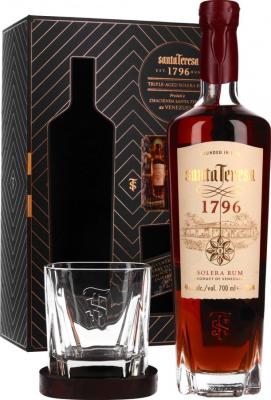 Santa Teresa 1796 Giftbox with 1 Glass 40% 700ml