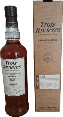 Trois Rivieres 2007 Single Cognac Cask #M2-10 43% 500ml