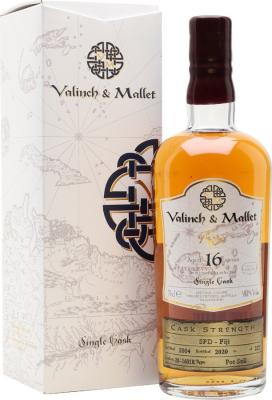 Valinch & Mallet 2004 SPD Fiji Distillery Single Cask 16yo 58.1% 700ml